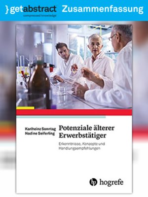 cover image of Potenziale älterer Erwerbstätiger (Zusammenfassung)